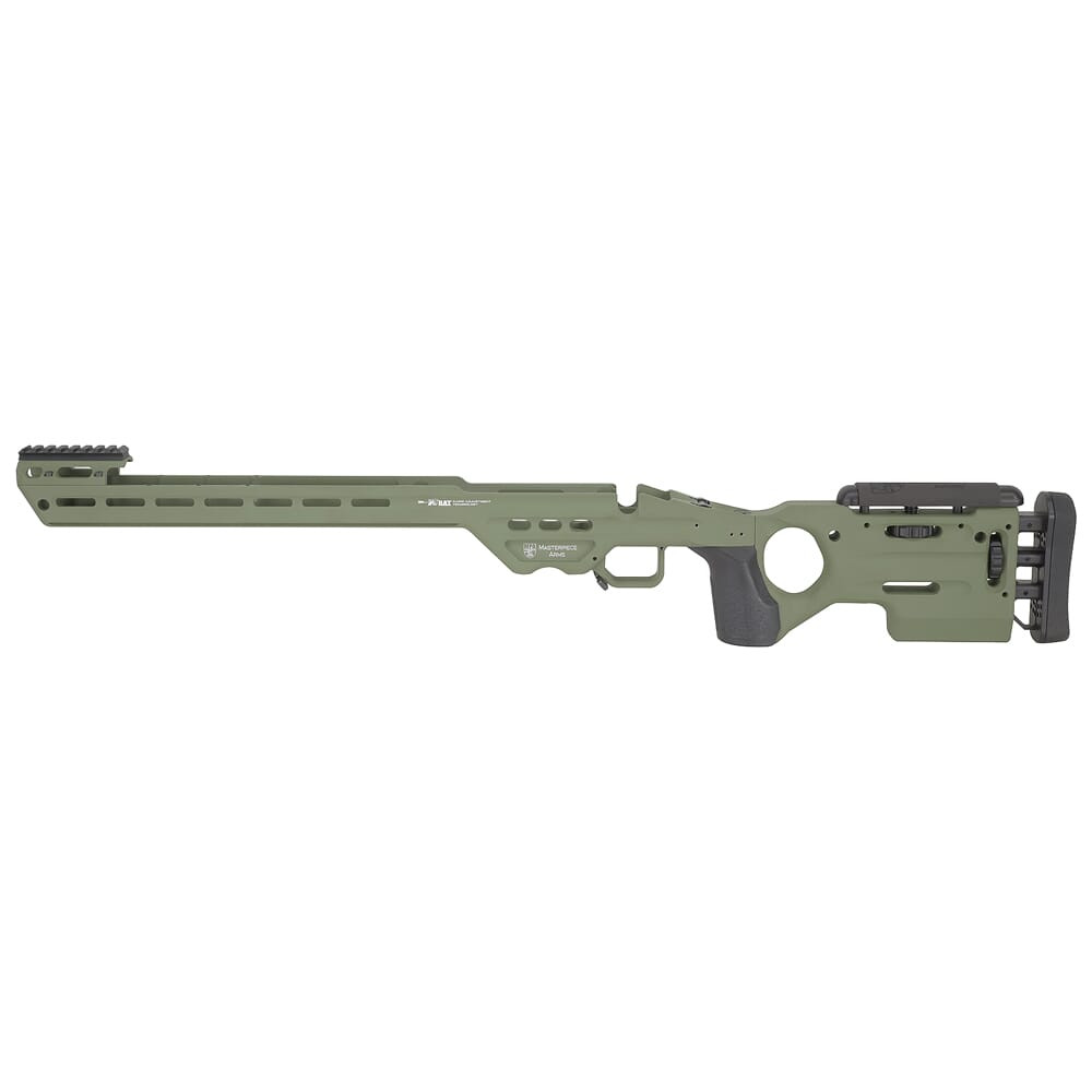 MasterPiece Arms Remington LA LH MC Dark Green Matrix Chassis MATRIXCHASSISREMLA-GRN-LH-21