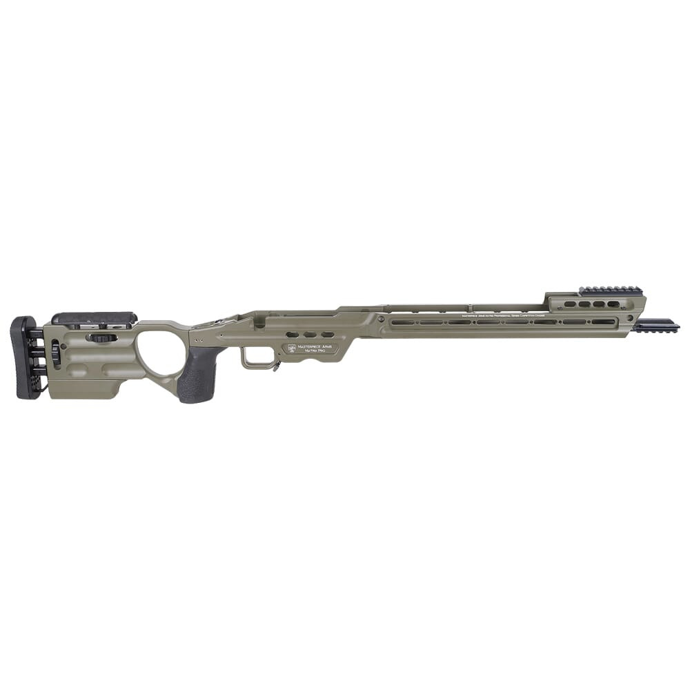 Masterpiece Arms Remington SA RH MC Green Matrix Pro Chassis MATRIXPROCHASSISREMSA-GRN-RH-22