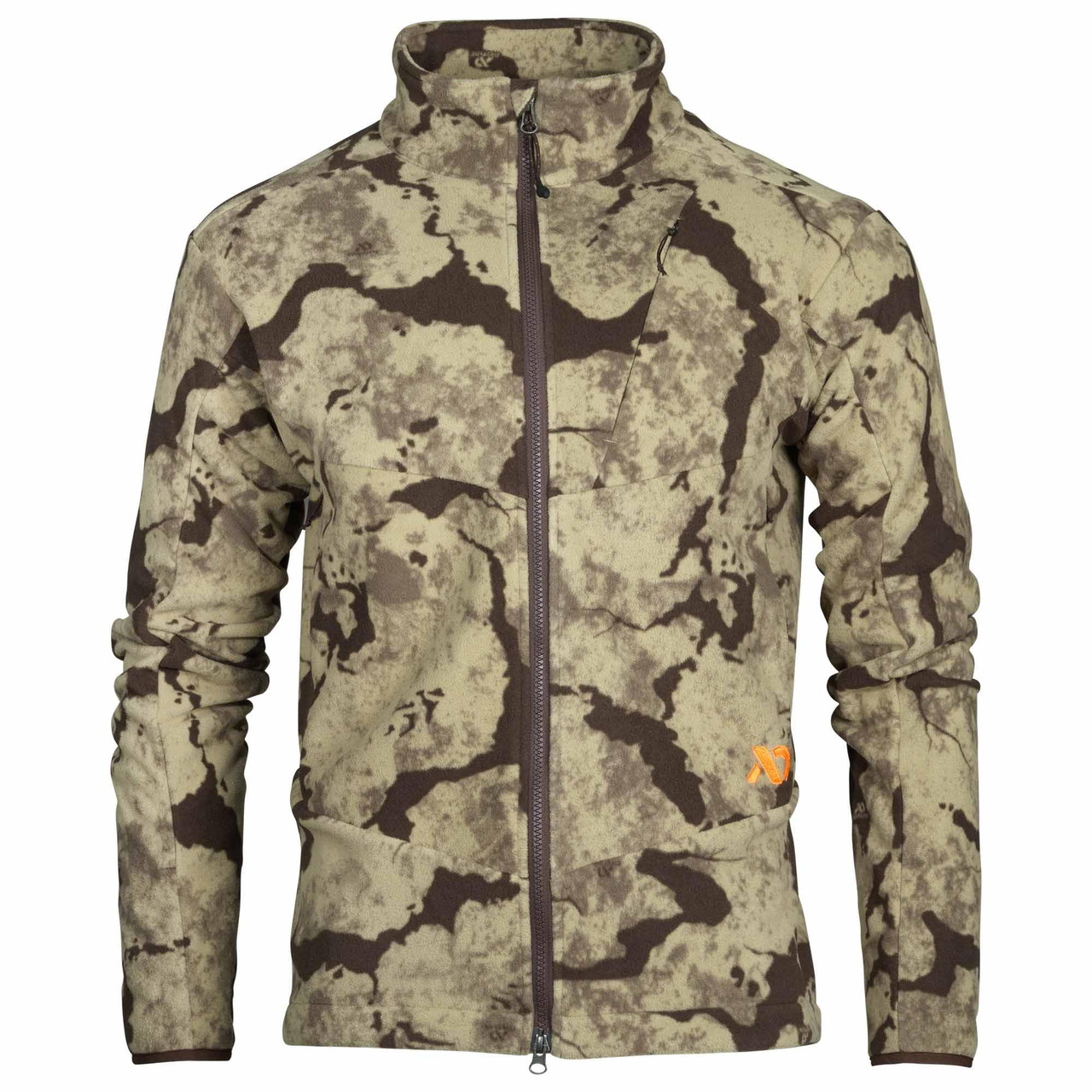 First Lite Men's Challis Fleece Jacket Cerca MOCHFCR