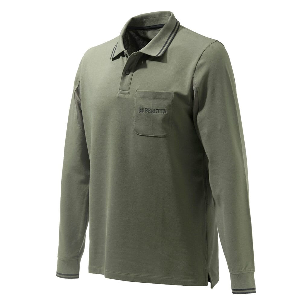 Beretta Airmesh LS Polo Green MP451T13540715