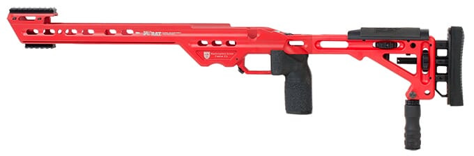 Masterpiece Arms BA Chassis Rem700 SA LH USMC Red