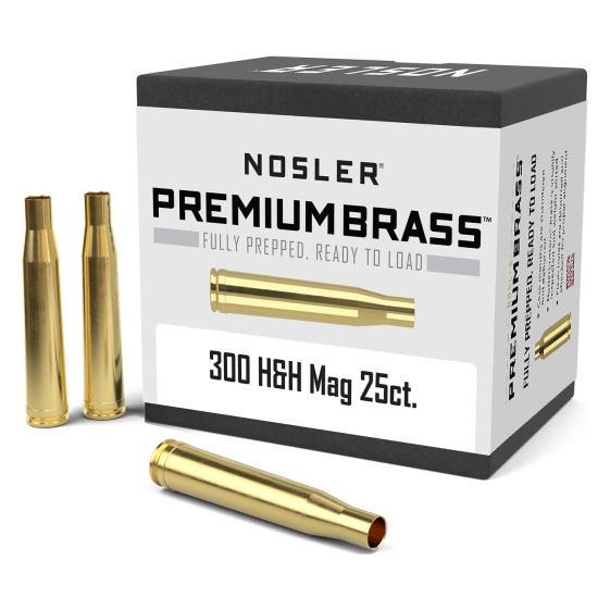 Nosler Premium Brass Box - 300 H&H (25ct) 11800