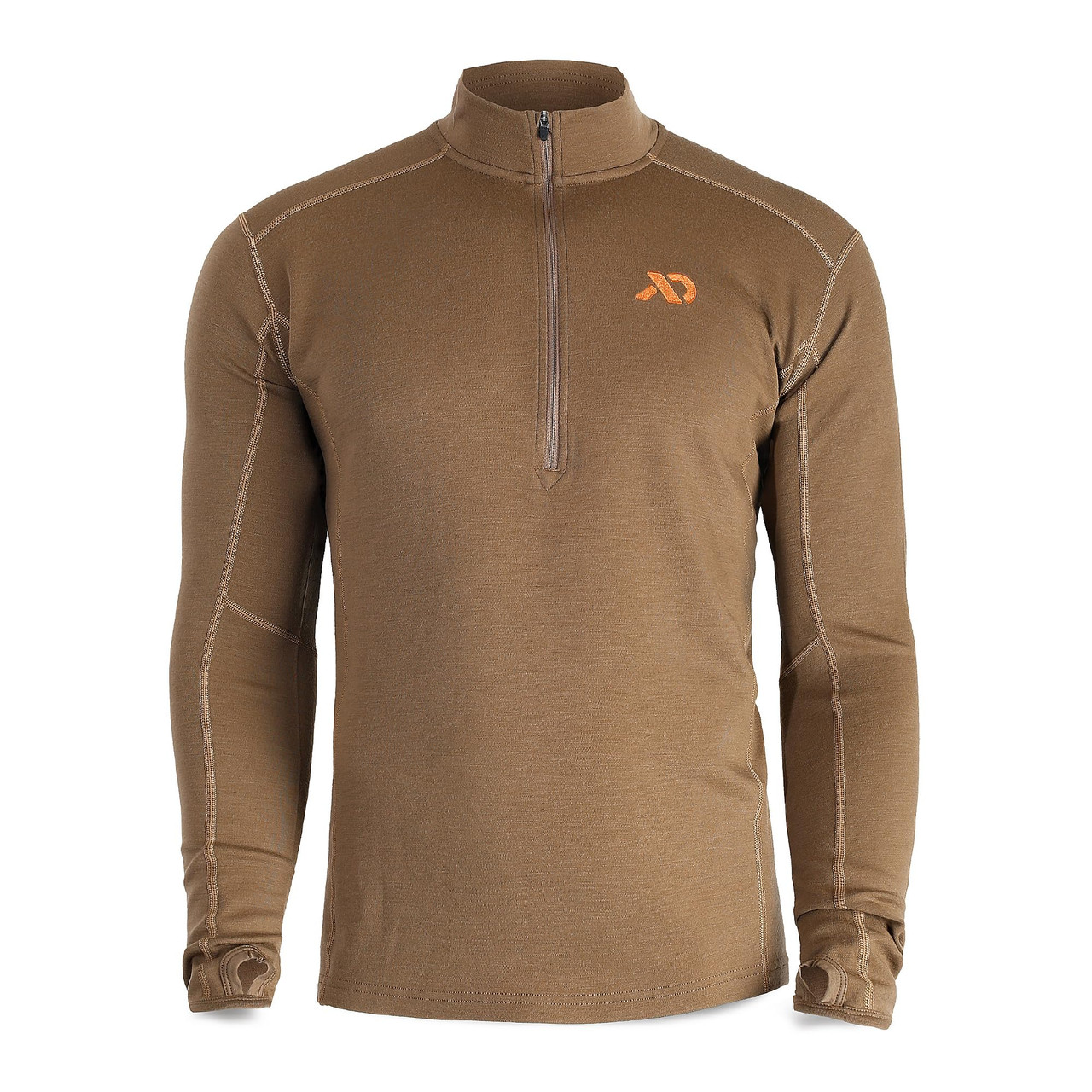First Lite Men's Kiln Quarter Zip Dry Earth MTKQZDE