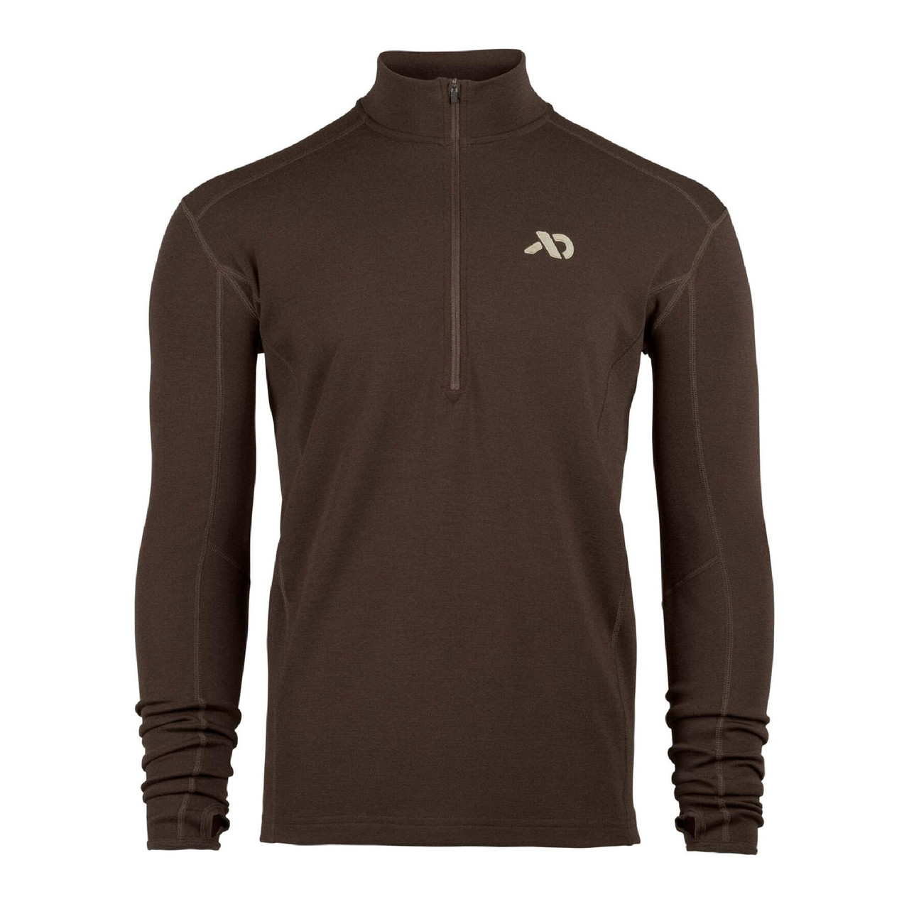 First Lite Men's Kiln Quarter Zip Terra MTKQZTR