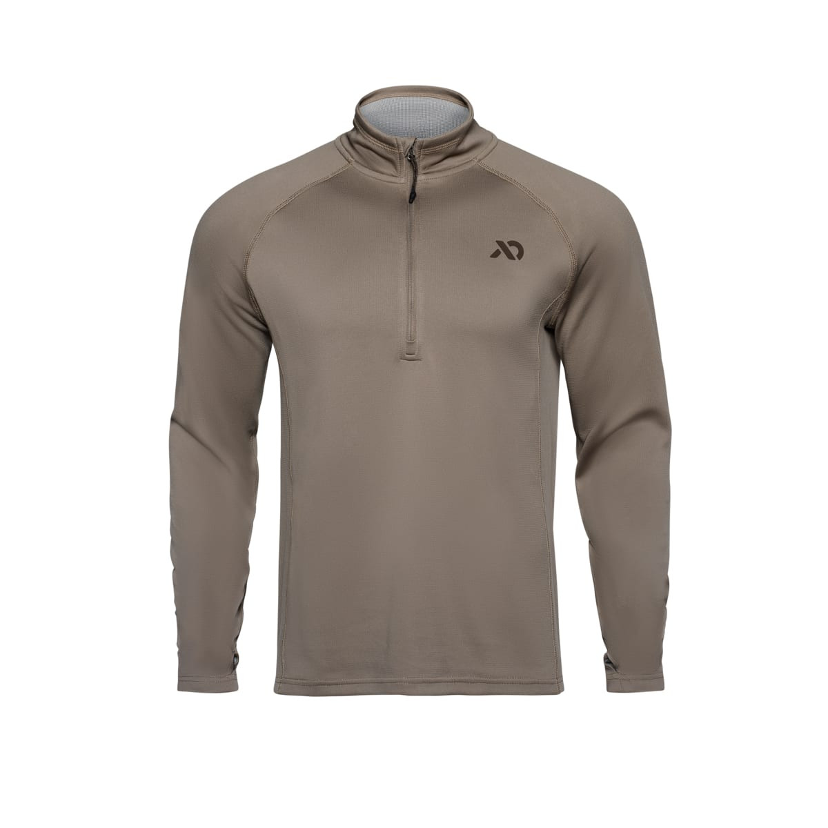 First Lite Men's Approach Quarter Zip Walnut MTOQZWN
