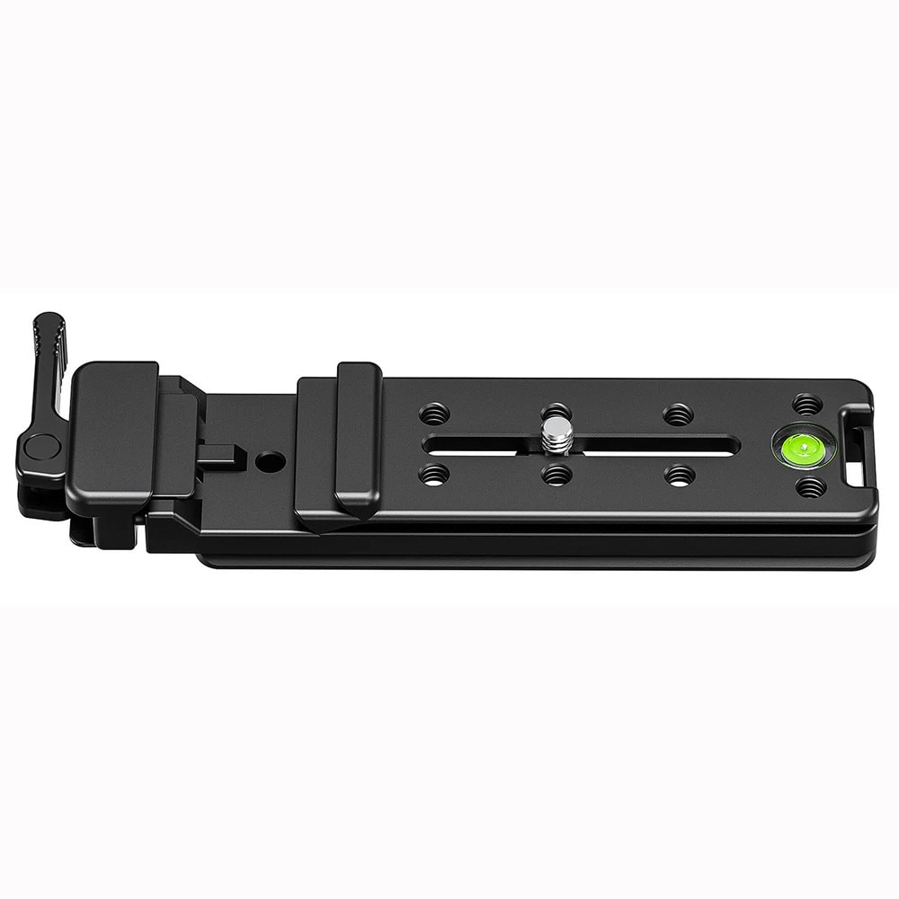 Leofoto Rail for Garmin XERO Long Nodal Slide w/ Clamp for Garmin's Xero C1 Chronograph, Lever-Release Hybrid Clamp, Arca + Picatinny NR-140D