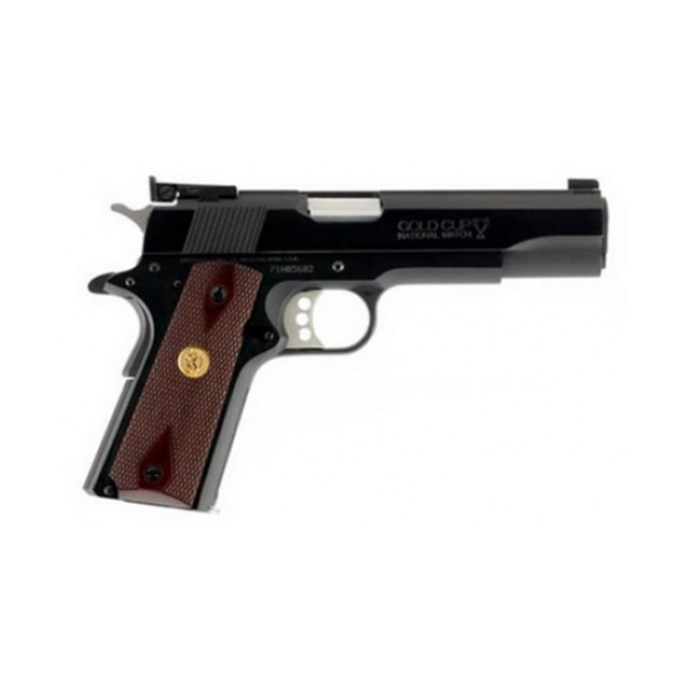 Colt 1911 Gold Cup National Match Gold Cup .38 Super 5\" National Match Bbl Series 70 Black Pistol O5873A1