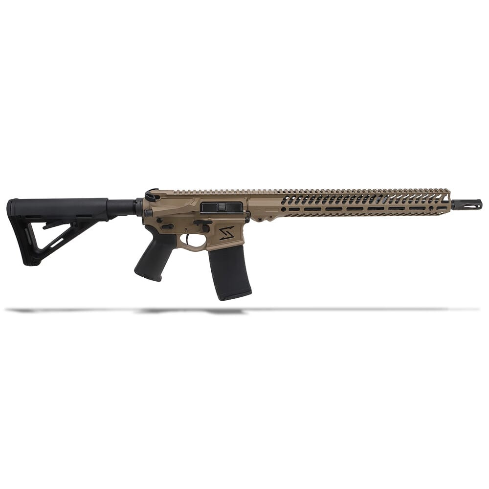 Seekins Precision NX15 .223 Wylde 16\" 1:8\" 1/2\"x28 TPI Bbl FDE Rifle 0011300073-FDE