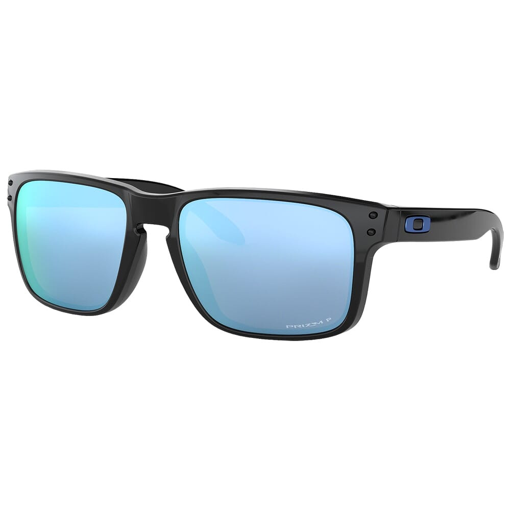 Oakley Holbrook Polished Black w/PRIZM Deep Water Polarized Lenses OO9102-C1