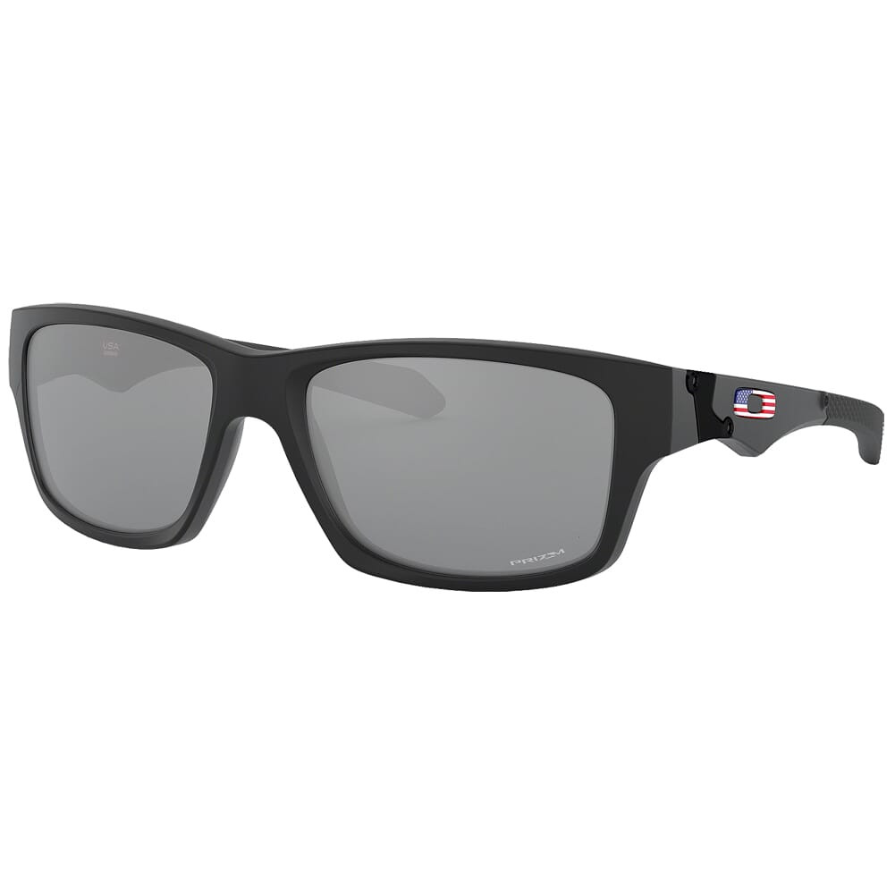 Oakley SI Jupiter Squared Matte Black US Flag w/PRIZM Black Lenses OO9135-3356