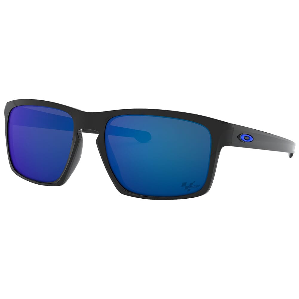 Oakley Sliver Polished Black MotoGP w/Ice Iridium Lenses OO9262-28