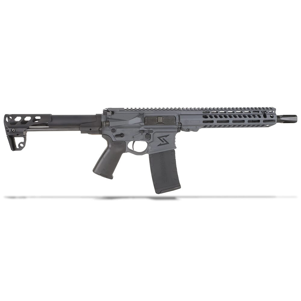 Seekins Precision CQ PDW .223 Wylde 10.5\" 1:8\" 1/2\"x28 TPI Bbl Sniper Grey Short Barrel Rifle 0011300085-SGY