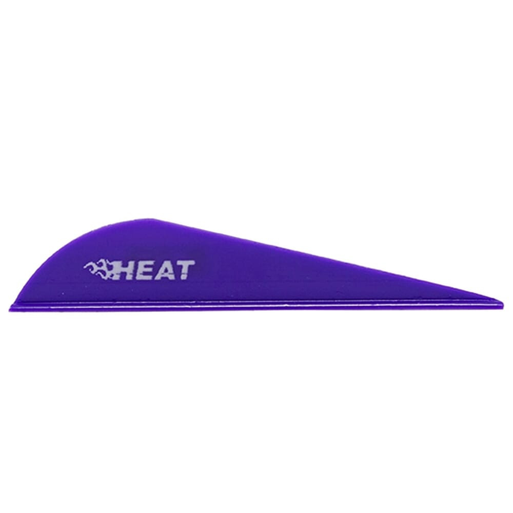 Bohning Heat Vane 2.5\" Purple 100pk 101037PU25