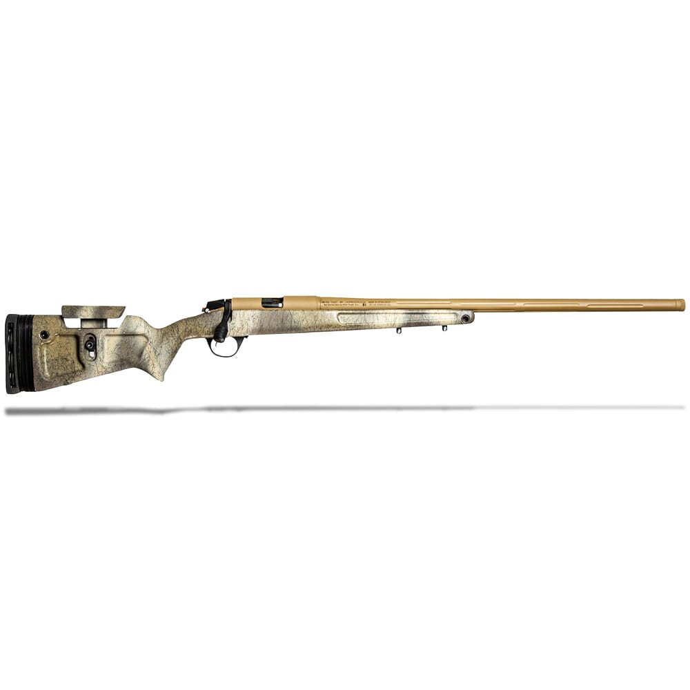 CVA Paramount PRO V2 .45 Cal 26\" 3/4x24 Bbl FDE/Camo Bolt Action Inline Muzzleloader w/Grayboe Stock & Long Range Accy Kit PR3514N
