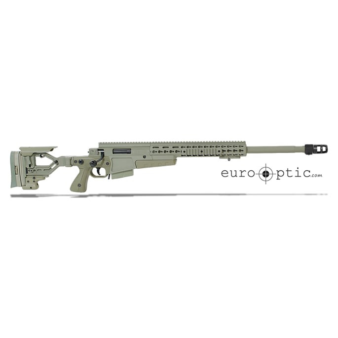 Accuracy International AX Sage Green .308 Win. 24\" Rifle std brake - SFP PSR-GR308-GR24-S-SP