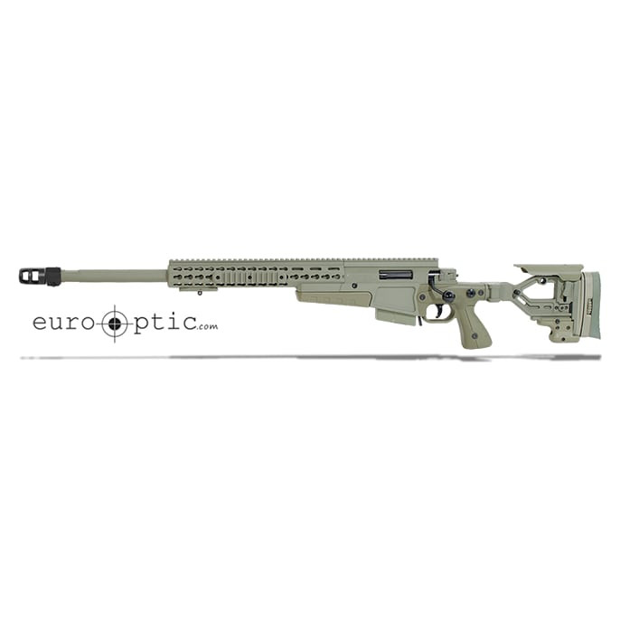 Accuracy International AX Sage Green .308 Win. 24\" LH Rifle std brake - SFP PSR-GR308-GR24-S-SP-LH
