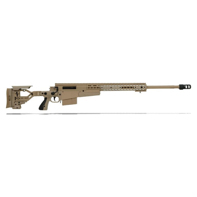 Accuracy International AXMC .338 Lapua Pale Brown Rifle w/ 27\" Barrel