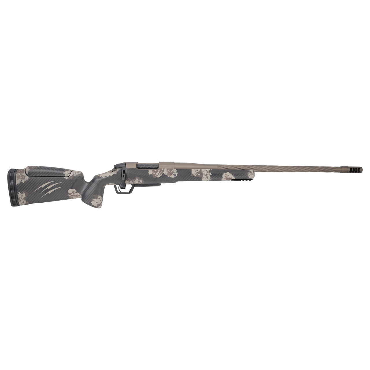Fierce Firearms Twisted Rival XP 2.0 6.5 PRC 22\" Bbl Smoked Bronze/Desert Shadow Rifle RIVSSX65PRC22BDS