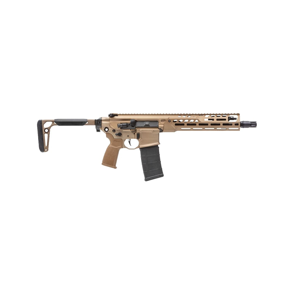 Sig Sauer SigMCX 5.56 NATO SBR 11.5in Bbl IR Cerakote FDE Semi Fold Tele AL MLOK HG (1) 30rd Mag RMCX-556N-11B-IR-SBR