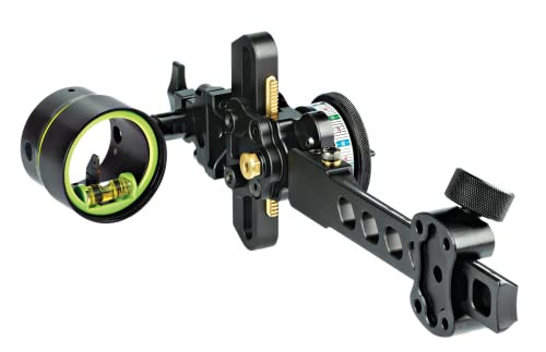 HHA Tetra Max Tournament Edition RYZ 2519 w/.019 2-pin 1-5/8\" Scope Green Top Pin & Red 2nd Pin RYZMX-TE-2519-GRED