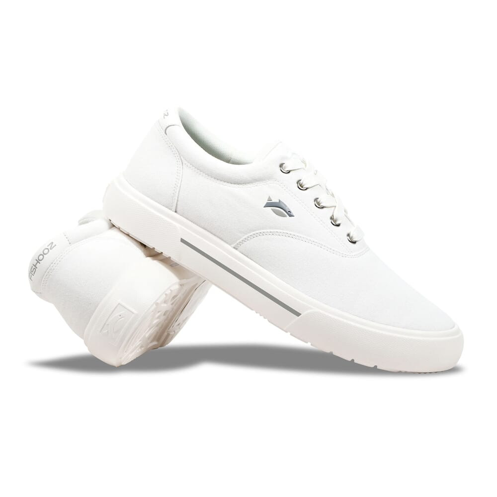 Fishooz Sunbrella Lace White/White Shoes SBR-MLC-WHT-M