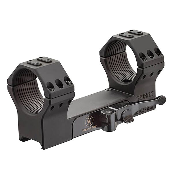 Contessa Simple Black Tactical QD Monolithic 34mm Mount w/Level SBT03