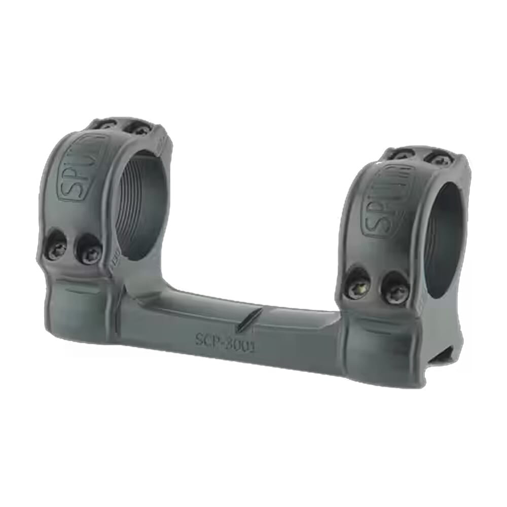 Spuhr Aesthetic Series 30mm 0MIL/0MOA 1.18\" Picatinny Scope Mount SCP-3001A