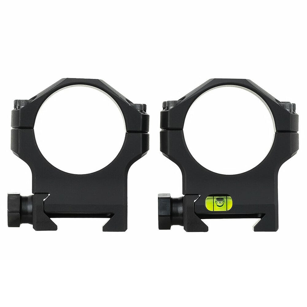 MDT BLK Elite 1.00\" 34mm Medium Blk Scope Rings 102712--BLK