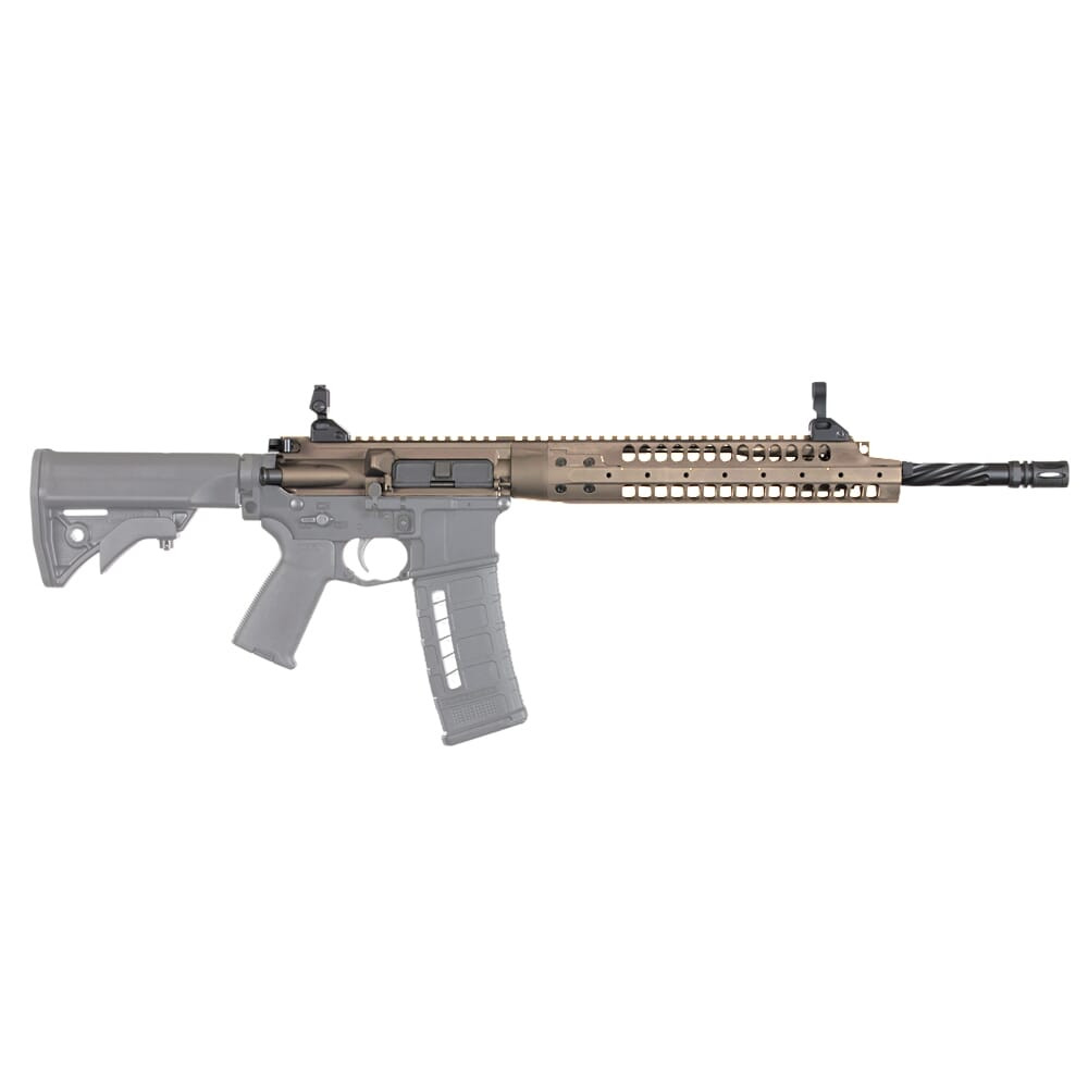 LWRC SIX8 A5 6.8 SPC 14.7\" 1:10\" P&W Bbl FDE Complete Upper Receiver SIX8A5UCK14P