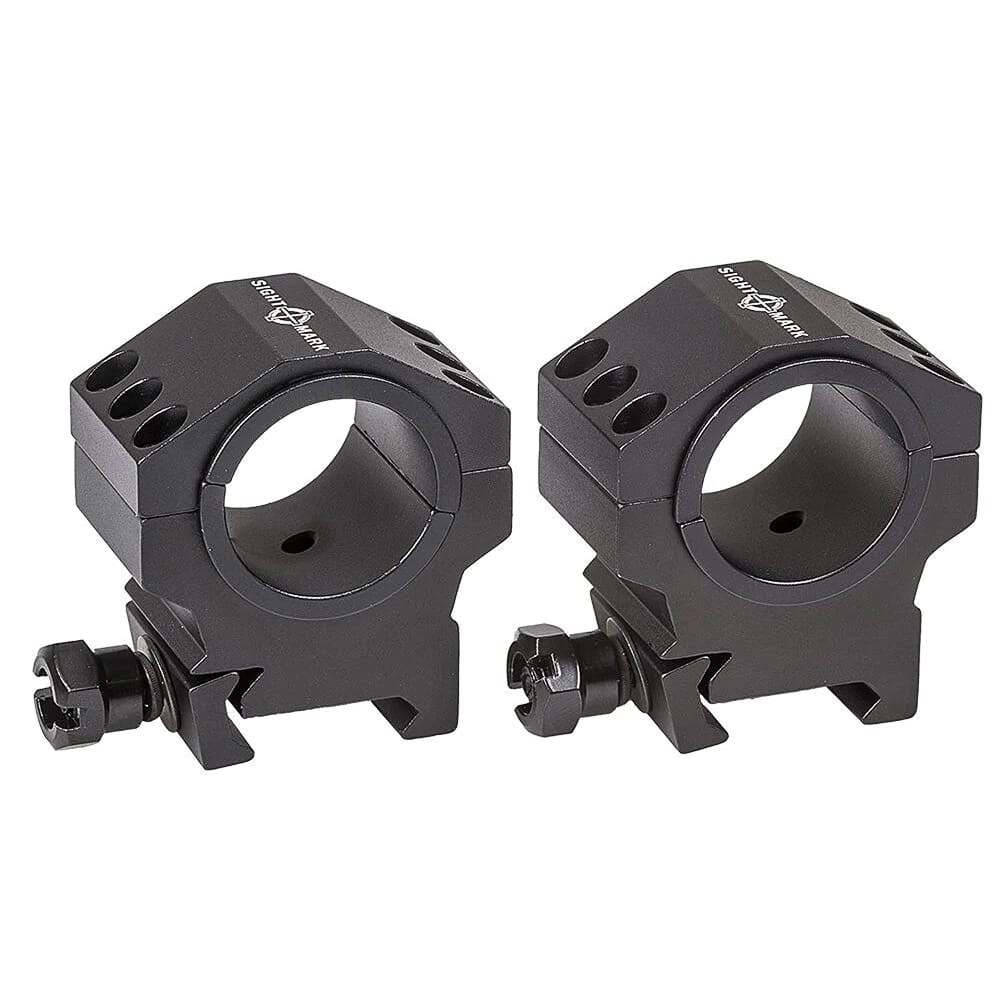 Sightmark Tactical 30mm/1\" Mounting Rings Low Picatinny Rings SM34005