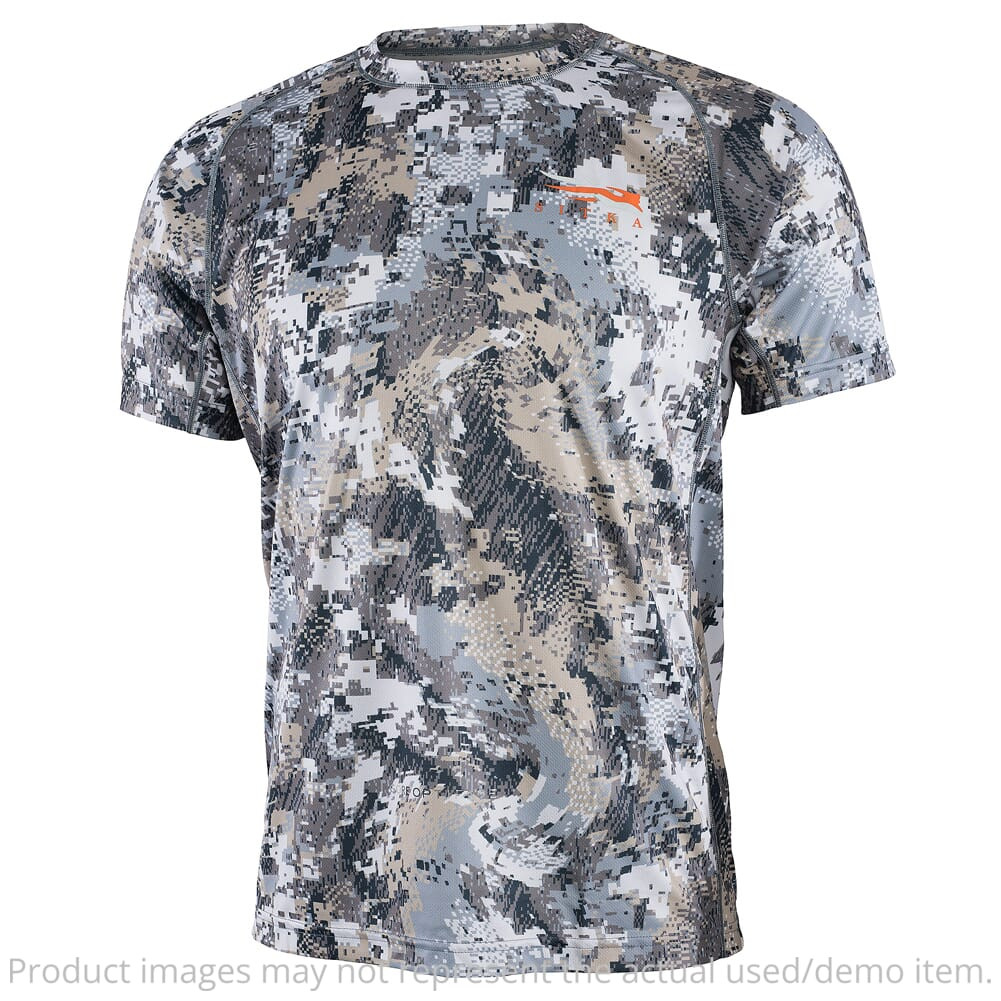 Sitka Gear USED CORE Lt Wt Crew - SS Optifade Elevated II Large 10065-EV-L UA5336