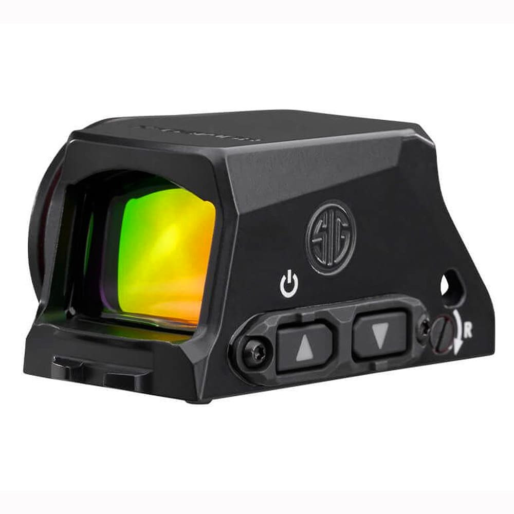 Sig Sauer Romeo-X Sig-Loc Pro Green Circle Dot Black Fully Enclosed Reflex Sight for Full Size Sig-Loc Pistols SORX1570