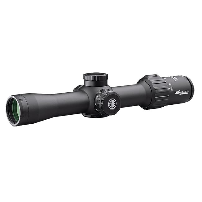 Sig Sauer SIERRA3 BDX, 2.5-8x32mm, 30mm, SFP, BDX-R1 Digital Ballistic Reticle, 0.25 MOA, Black Riflescope SOSBDX32111