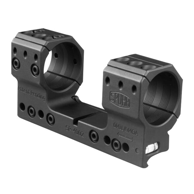 Spuhr Unimount 34mm 0MIL/0MOA 1.5\" Picatinny Scope Mount SP-4002