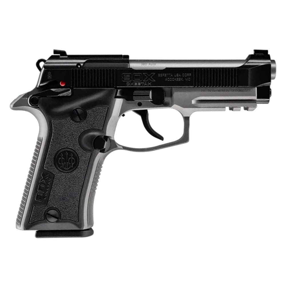 Beretta 80X Cheetah .380 ACP 3.9\" Bbl Grey Edition 10rd Pistol SPEC0717A