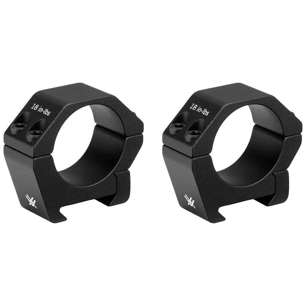Vortex Sport 30mm Low (.80\") Torx T-25 Matte Black Riflescope Ring SPT30-L
