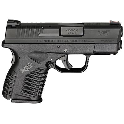 Springfield Armory XD-S .45 ACP 3.3\" Black Pistol XDS93345BB