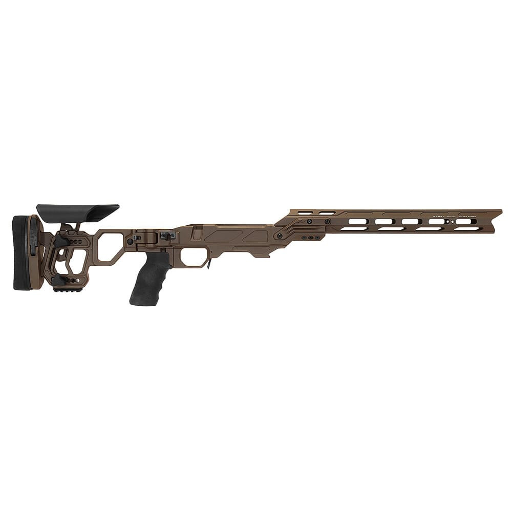 Cadex Defense Lite Competition M-LOK Stealth Shadow Rem 700 LA Skeleton Folding for SSSF 3.715\" Chassis STKLCP-REM-RH-LA-B-NA-C-SSV
