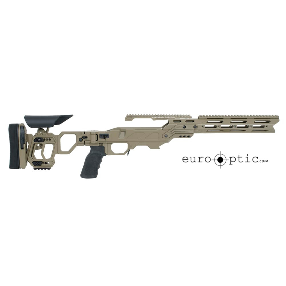 Cadex Defense Lite Strike (for Remington 700) SA Skeleton Folding 20 MOA for DSSF 3.055\" Tan STKLT-REM-RH-SA-B-20-B-TAN