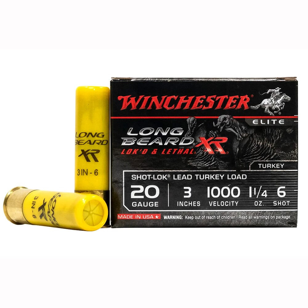 Winchester 20ga 3\" #5 Long Beard XR 1-1/4oz Shells Box of 10 STLB2035