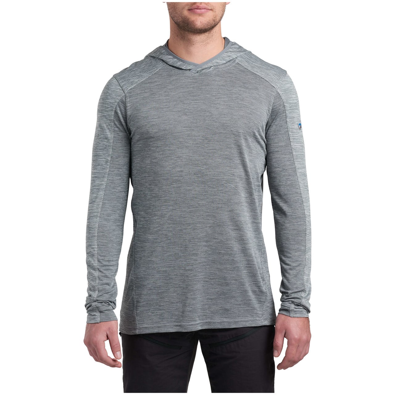 Kuhl Engineered Hoody Long Sleeve Heather Grey Men's 7511-HG-M