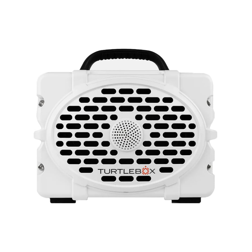 Turtlebox Gen 3 Speaker White TB-ORIG-G3-WHT-BLK-BLK-2