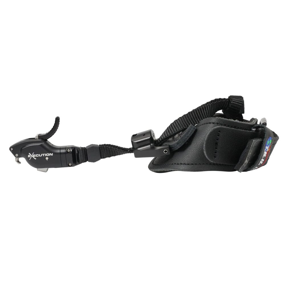 T.R.U. Ball Archery eXecution Cinch Web Buckle Strap Black Junior Release TEWB-BK-JR