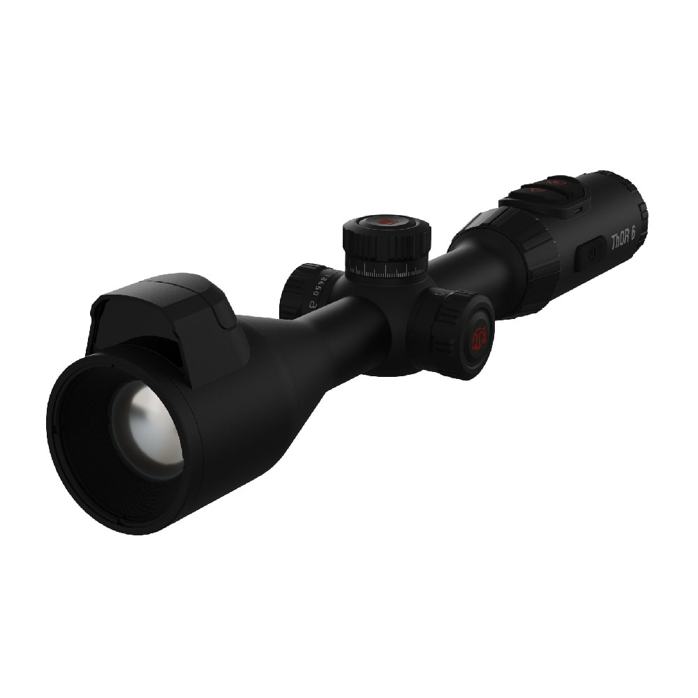 ATN ThOR 6 Elite 3.5-28x 384x288 Sensor 12 micrometer 15mK NETD Built-in LRF Thermal Riflescope TIWST6335LRF