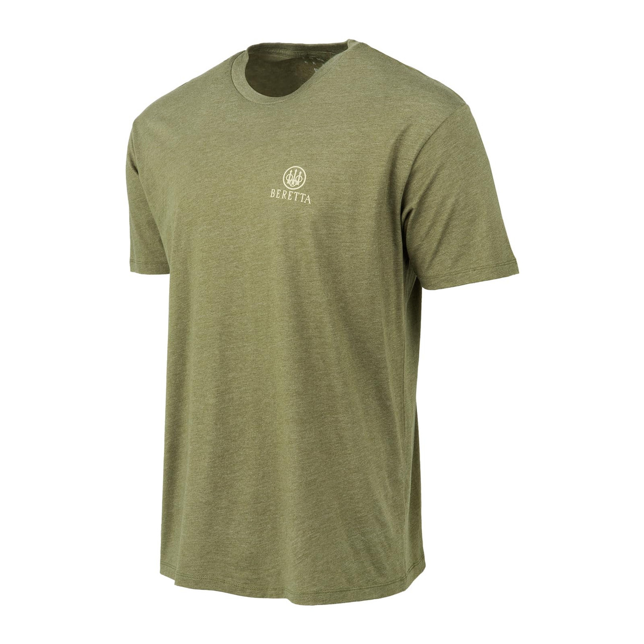 Beretta USA 2.0 SS T-Shirt Heather Mil Green TS226T189007AU