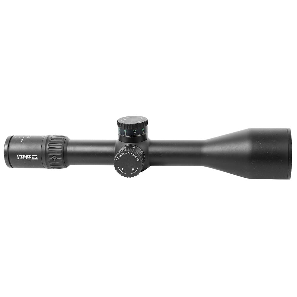 Steiner P4Xi 4-16x56 SCR Zero Stop FFP Tac Knobs 5221. Writer's Demo. UA1657