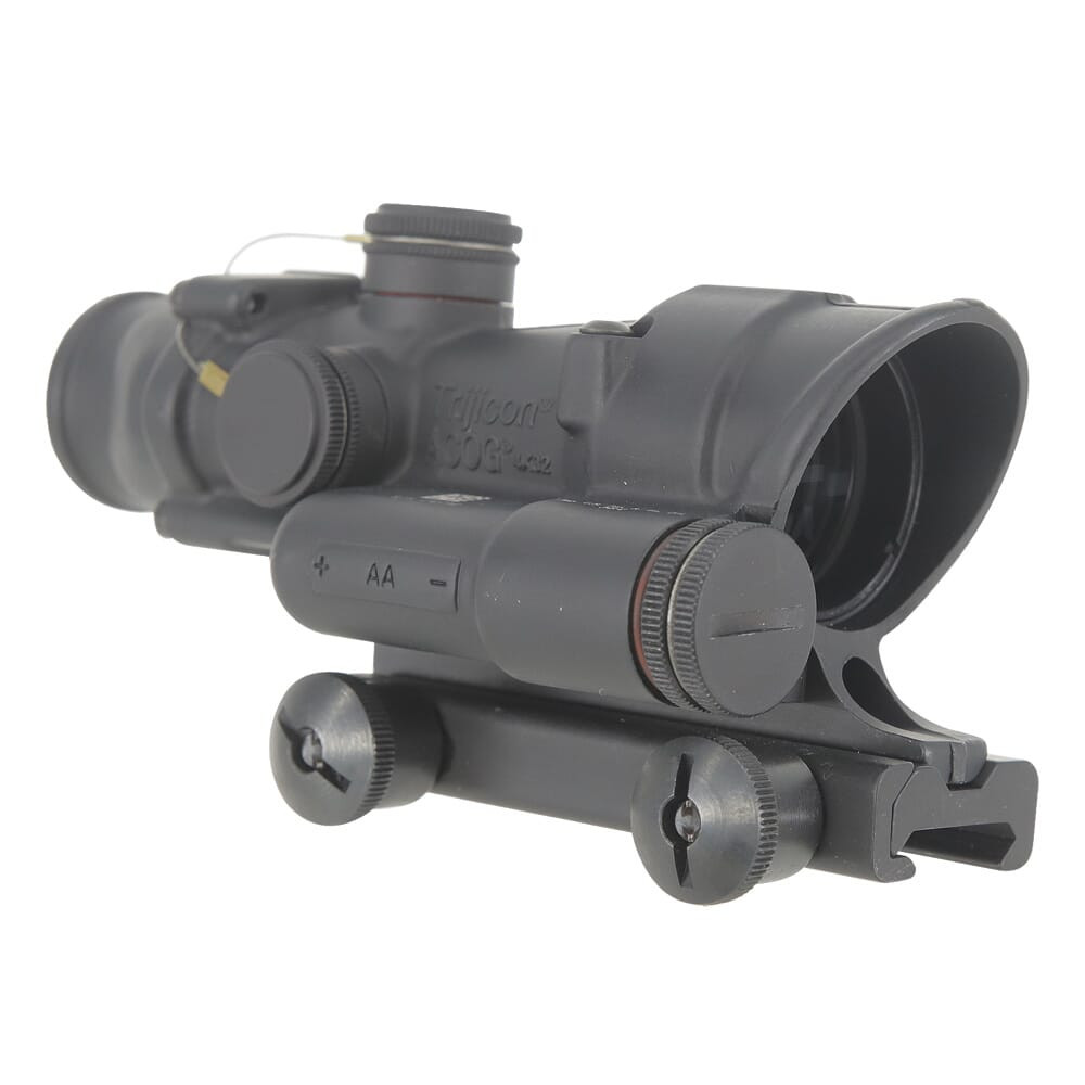 Trijicon USED ACOG 4x32 LED Battery Illuminated Green Crosshair .300 Blackout Ballistic Reticle w/TA51 Mount TA02-C-100432 Like New Condition UA2486