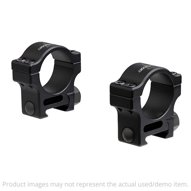 Trijicon USED 30mm Standard Aluminum Scope Rings TR104-AC22009 - Packaging Damaged , Item As New Condition UA4702