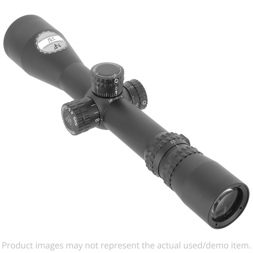 NXS USED 2.5-10x42mm - ZeroStop - .1 Mil-Radian - Mil-R - DigIllum - PTL C461 - Excellent Condition UA5518