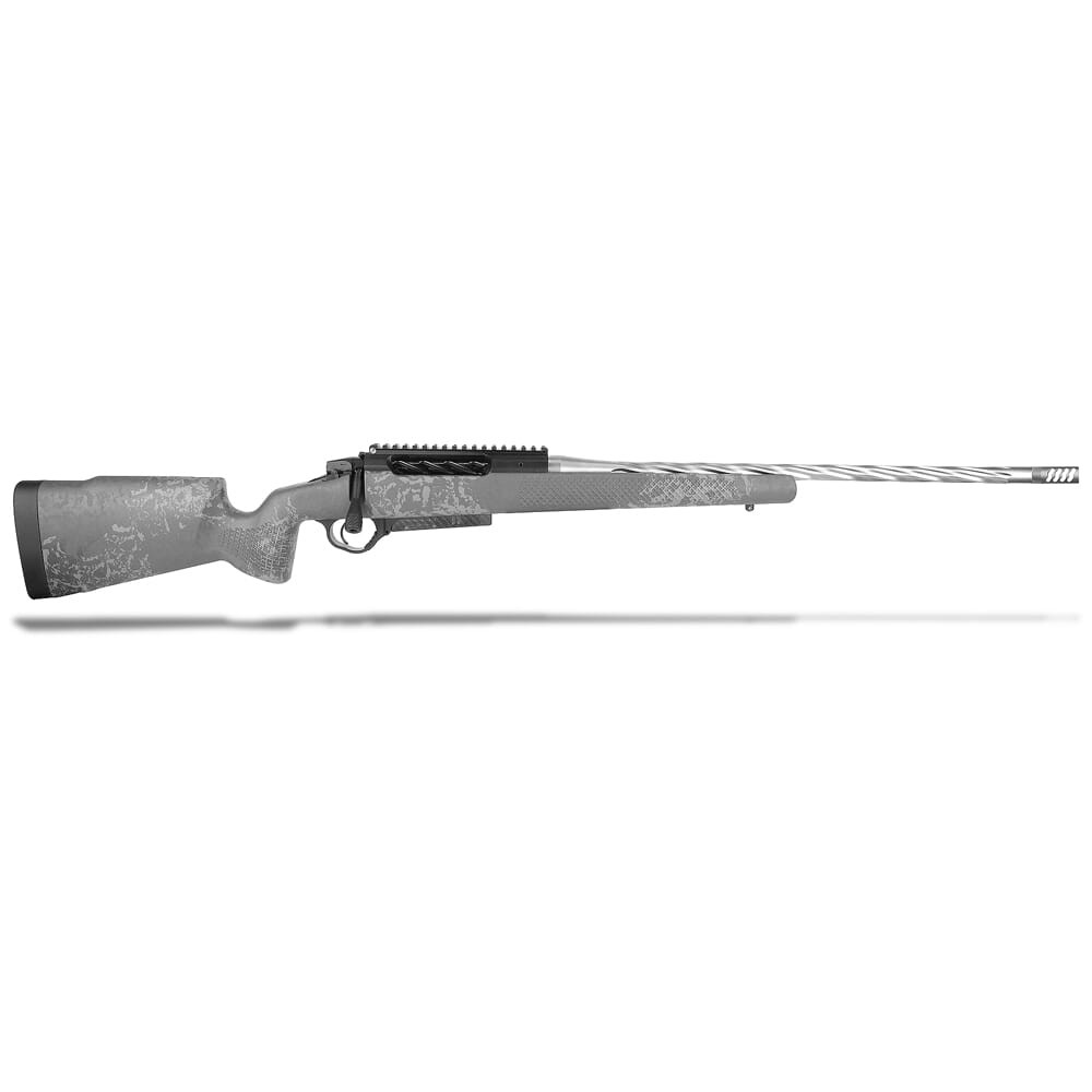 Seekins Precision HAVAK Element 28 Nosler 22" 1:8" 5/8"x24 Bbl Stainless/Mtn Shadow LA BA Rifle w/(1) 3rd CF Mag & ATC Muzzle Brake 0011710153-F